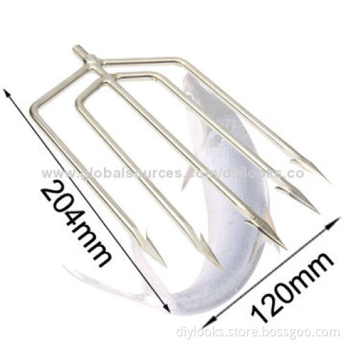 5-tine Fishing Fish Barbed Stainless Spear GigNew